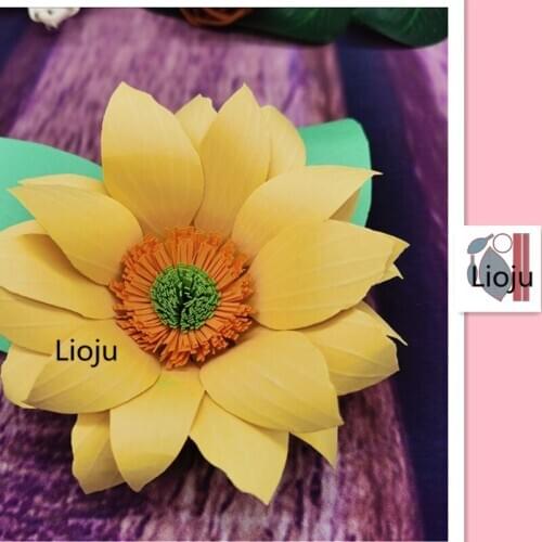 Sunflower dies paper metal cutting Flower petals for Scrapbooking/ metal cutting stencil DIY Home hand-made album card