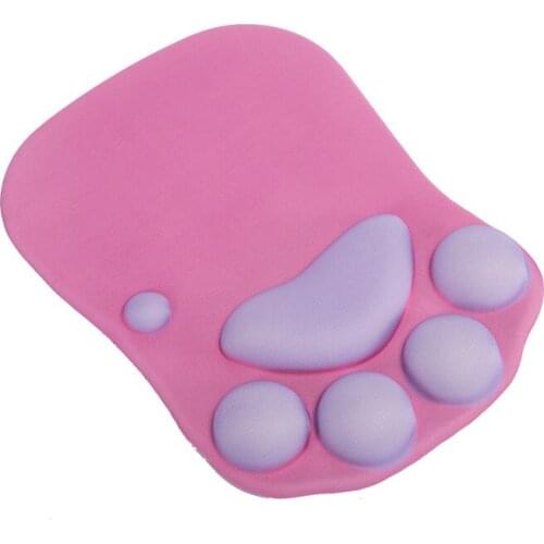 Silicone Anime Cats Paw Mouse Pad Kawaii 3D Holding Wrist Rests Props