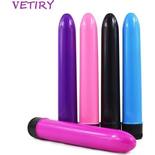 VETIRY 7 Inch Vibrator Multispeed Mini Bullet Vibrator Magic Wand G-spot Massager Sex Toys For Women Clit Stimulation 3 Colors
