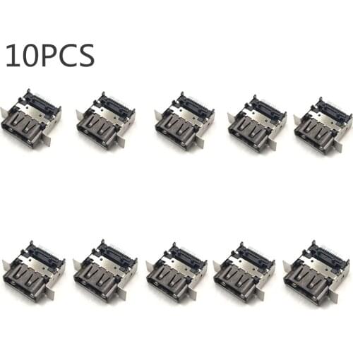 10Pcs For Xbox Series X HDMI-compatible Port Socket Interface For Microsoft XBOX Series X HDMI-compatible Port Connector