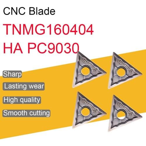 100% Original TNMG160404 HA PC9030 High Quality External Turning Tool Carbide Insert CNC Lathe Tool For Stainless Steel