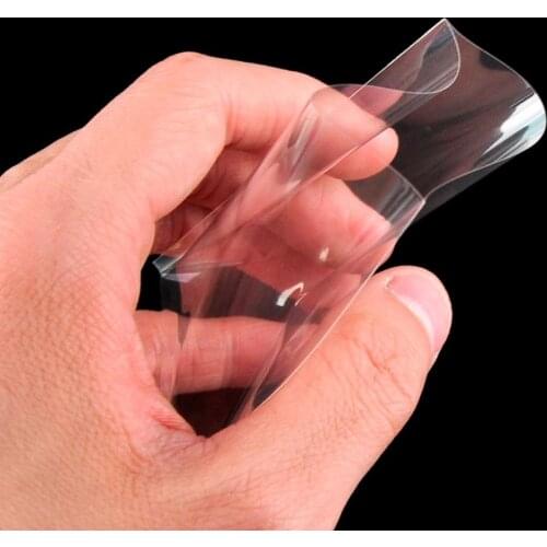 100Pcs Transparent Collection Card Film Card Set Game Sleeves Card Unsealed 65x90 Games Protector Kingdoms Wanzhi Outdoor X0U2