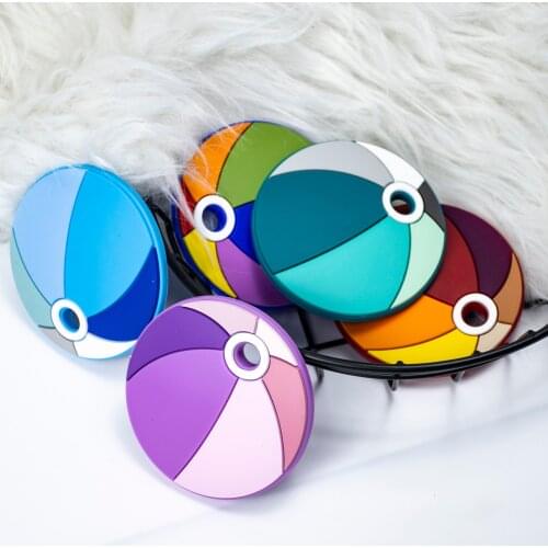 5 PCS BPA Free Silicone Butterfly Teether Chewable Pendant Nursing Necklace Jewelry DIY Baby Shower Dummy Butterfly Teether Toy
