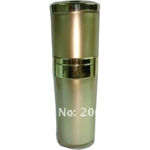 50ml gold Acrylid prss pump lotion/emusion bottle used for Cosmetic Packaging