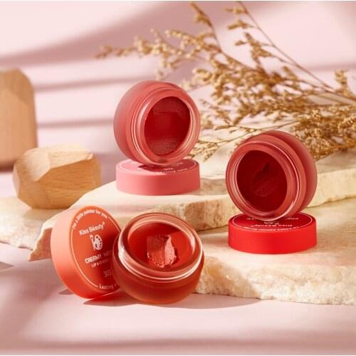Mousse Canned Lip Mud Velvet Matte Delicate Texture Lipstick Long Lasting Waterproof Not Stick The Cup Rich Colors Lips Cosmetic