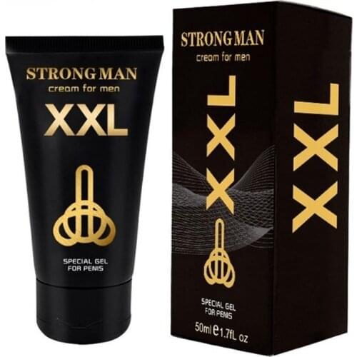 New Strong Man Titanium Gel Xxl Cream Penis Enlargement Cream Increase Growth Dick Size Extender Sexual Products Sex