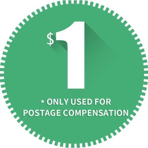 Only Used For Postage Compensation