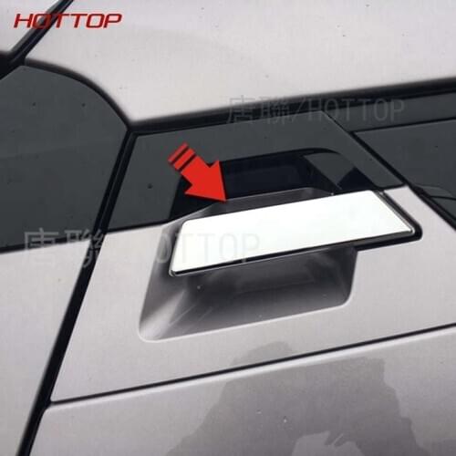 2 PCS Rear Door Handle Hand Trims Exterior Accessiores Covers Frame ABS For Toyota C-HR CHR 2017 Free Shipping ABS