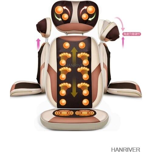Cervical massage through the cervical vertebra body multi-purpose household massage chair cushion for leaning on of the lumbar s