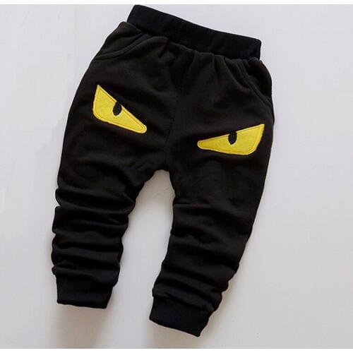 2016 new Spring high quality cotton Korean cartoon pattern style 1 piece children pants 2-5 year baby boy girls harem pants