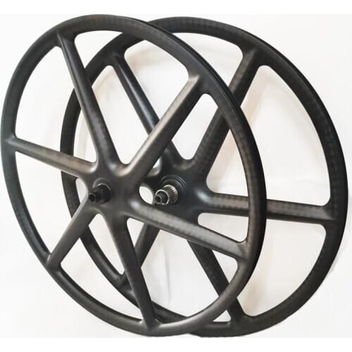 One pair 29er MTB carbon wheels 6-spokes wheel s12 speed 12k surface