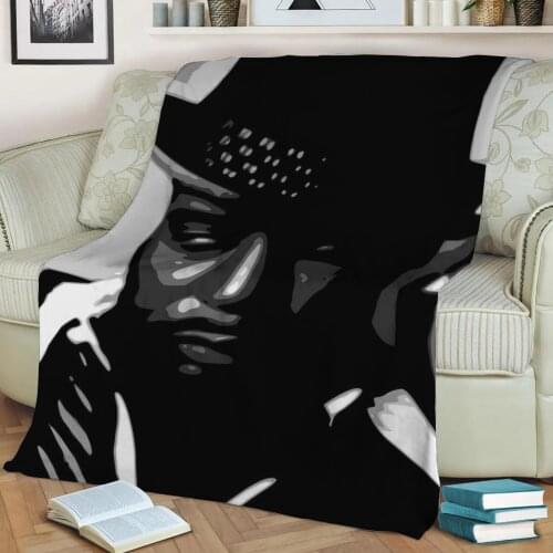 Big Daddy Kane 3D Print Plush Blanket Throw On Sofa Home Decor Soft Warmth Washable Nap Blanket Dropshipping