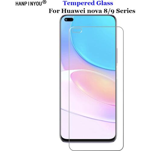 For Huawei nova 8i 6.67" Clear Tempered Glass 9H 2.5D Premium Screen Protector Protection Film
