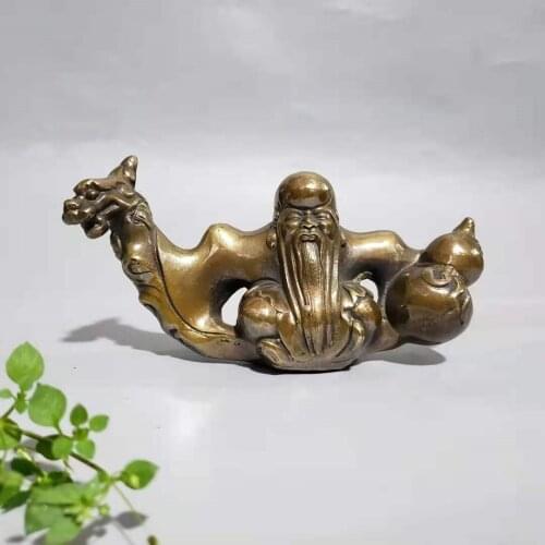 Retro pure copper, birthday star, penholder, exquisite crafts, decorations and gifts