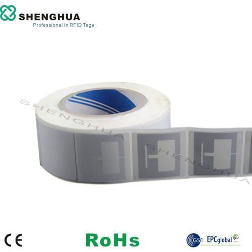 2000pcs/lot Alien H3 RFID Label 50*50mm Square RFID Tags ISO 18000-6C UHF RFID Blank Paper Tag