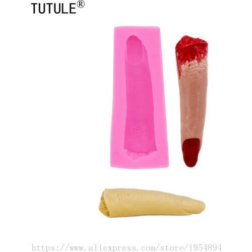 Broken finger silicone mold,Finger Flexible silicone push mold-fondant,miniature foods,clay,resin keychain Mold,Polymer Mould