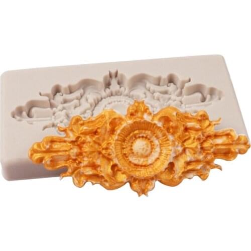 Decorative Pattern Silicone Mold Sugarcraft Cupcake Baking Mold Fondant Cake Decorating Tools