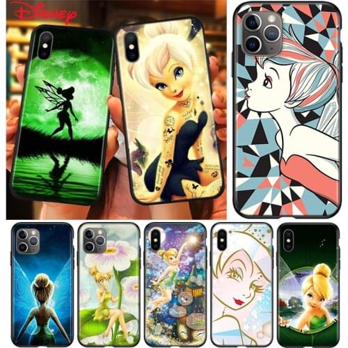 Silicone Black Cover Wendy Tinkerbell For Apple IPhone 12 Mini 11 Pro XS MAX XR X 8 7 6S 6 Plus 5S SE Phone Case