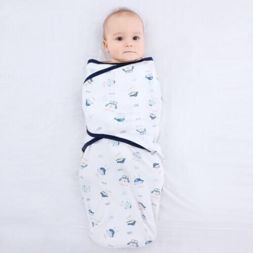 Babies Sleeping Bags Newborn Baby Cocoon Swaddle Wrap Envelope 100%Cotton Baby Blanket Swaddling Kids Wrap Sleepsack