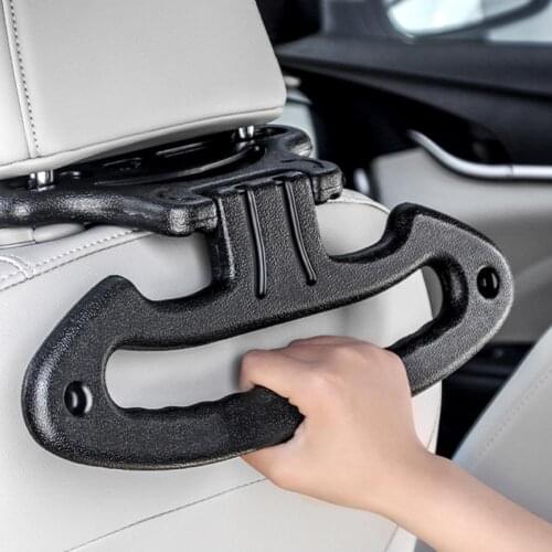 BN-B05-1C Car Seat Headrest Hanger Safety Handle Backbag Hand Bags Storage Bag Hook Old Man Child Safety Armrest for Car