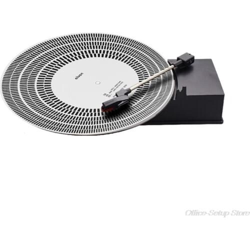LP Vinyl Record Turntable Phono Tachometer Calibration Strobe Disc Stroboscope Mat 33 45 78 RPM F18 21 Dropshipping