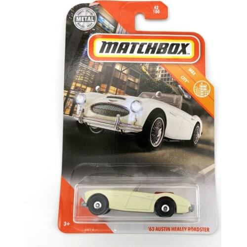 2020 Matchbox Car 1:64 Sports car 63 AUSTIN HEALEY ROADSTER Metal Material Body Race Car Collection Alloy Car Gift