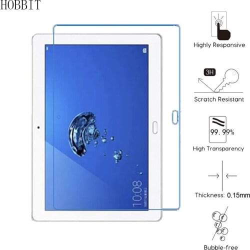 3Pcs For Huawei Honor WaterPlay Dtab D-01K 10.1" Tablet Explosion-proof HD Screen Protector Film Anti-shock PET Film Not Glass
