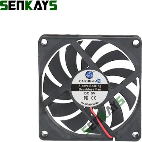 8010 80MM 80*80*10MM DC 5V 12V 24V Ultra-thin USB Cooling Fan Comptuter CPU Cooling Fan Laptop Cooling Fan 2pin