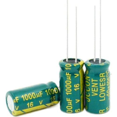 10 pcs Aluminum electrolytic capacitor 2200 uF 25 V 10 * 20 mm frekuensi tinggi Radial Electrolytic kapasitor