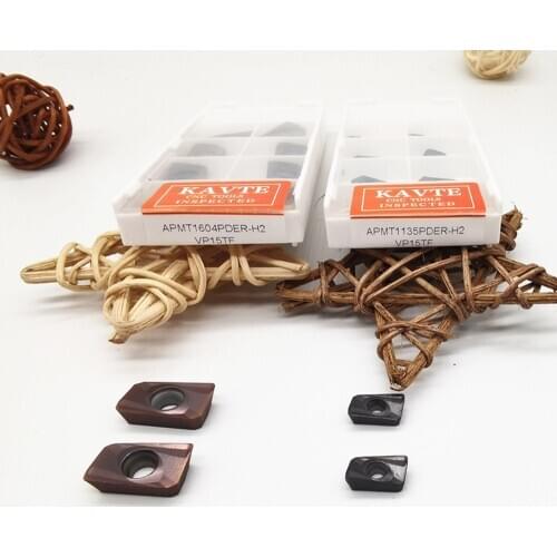 APMT1604 APMT1135 PDER H2 VP15TF Turning Tool Carbide Insert APMT1135 Face Mill Lathe Milling CNC Tools Cutter Milling CNC Tools