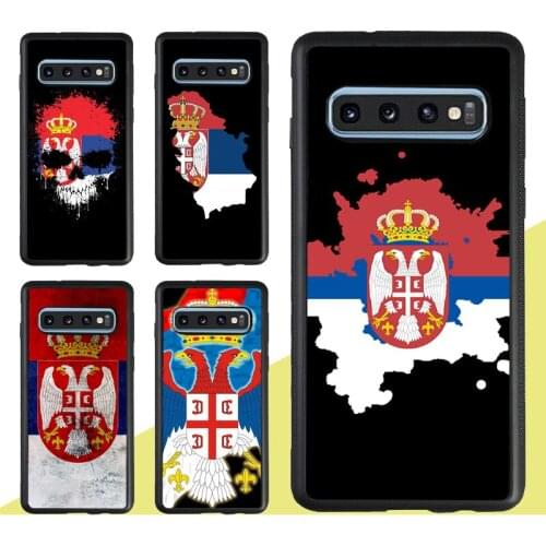 Serbia Flag Case For Samsung Galaxy A51 A71 A21S A20e A31 M31 M21 A50 A70 S9 S10 S20 Plus Note 20 Ultra