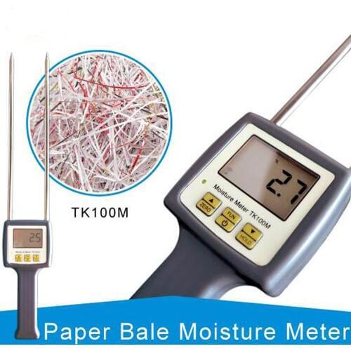Waste Paper moisture meter TK100M used for measuring moisture content of paper materials(such as paper parcel,paper dust)