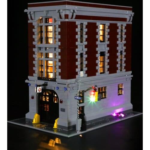 BriksMax Led Light Kit For 75827 Ghostbusters Firehouse Headquarters, Basic Version