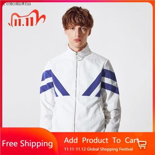 2021 Spring Tide Brand New Designer Fashion Wind Youth Sports Uniforms Mens Jacket Thin Section Mens Fashion Clothing Trends