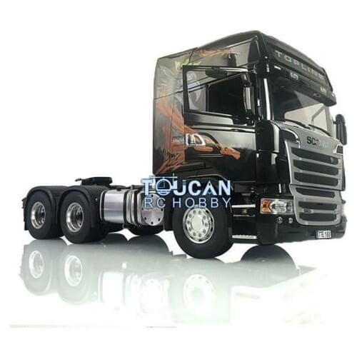 LESU 1/14 RC 6*4 Metal Chassis Hercul Sca R730 RC Tractor Truck DIY Gripen THZH0928-SMT2