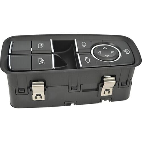 Window Mirror Control Switch 99161315502DML Fit for Porsche 911 991 718 Boxster Turbo / GT2 RS, Black
