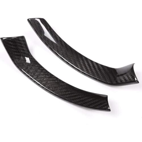 Real Carbon Fiber Steering Wheel Decoration Frame Cover Trim for Alfa Romeo Giulia Stelvio 2017-2018 Car Accessories