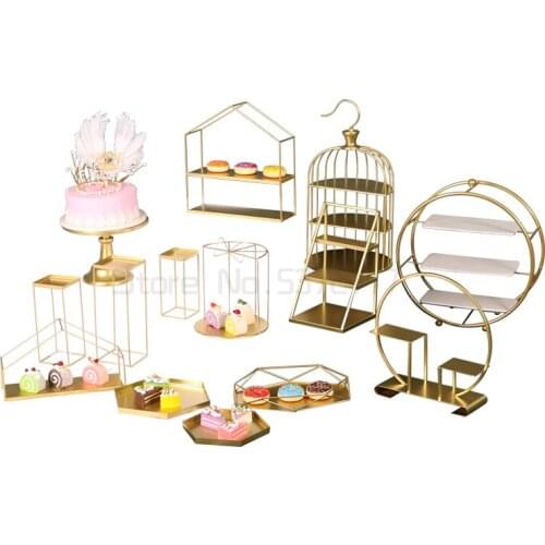 Dessert table show shelf dessert cake tray tea break table cake shelf afternoon tea heart shelf