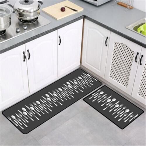 Kitchen Mat Cheaper Anti-slip Modern Area Rugs Living Room Balcony Bathroom Printed Carpet Doormat Hallway Geometric Bath Mat