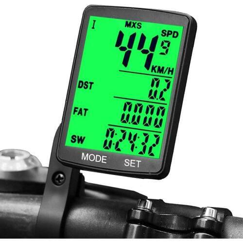 Wired Bike Computer Wireless Bicycle Stopwatch Odomete Multifunction Waterproof Meter Digital Sensors Cycling Speedometer