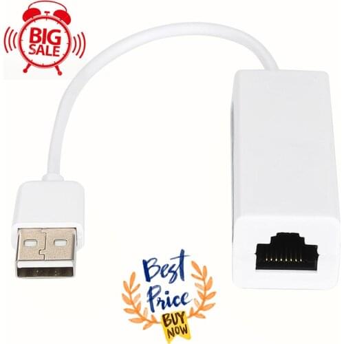 USB 2.0 Ethernet Adapter Network Card USB 2.0 To RJ45 Lan Internet For Computer For Macbook Laptop Usb Ethernet