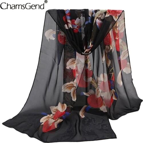 Printed Chiffon Hijab Scarf Women Pareo Beach Towels Summer Autumn Fashion Muslim Woman Wrap Cape Scarves Neckerchief