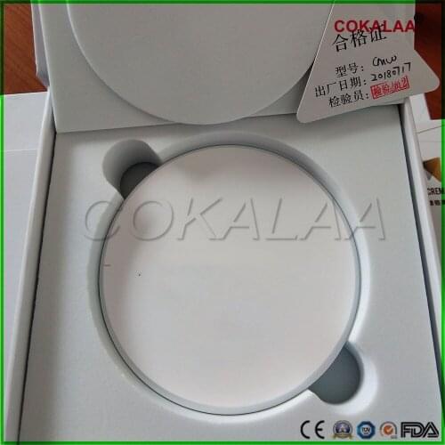 CAD/CAM Wieland System 1 pcs ST OD98*10/25MM Dental Zirconia Block for Milling Machine Zirconium Ceramic Blocks