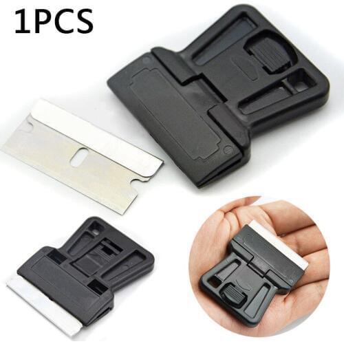 Scraper with a Blade One-Sided Razor Painting Scraper Holder Handle Standard Window Tinting Razor Scraper Tool Remover Cleaner
