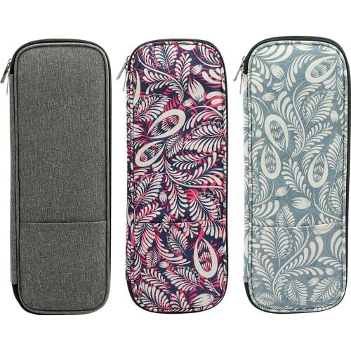 Knitting Needles Bag Portable Large Capacity Storage Organizer Bag Hard EVA Carrying Case Box Protector