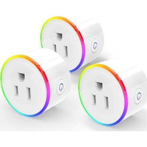 Intelligent Wi-Fi Plug 10A Socket with Individual LED Indicator Light Smart Wireless Home Control