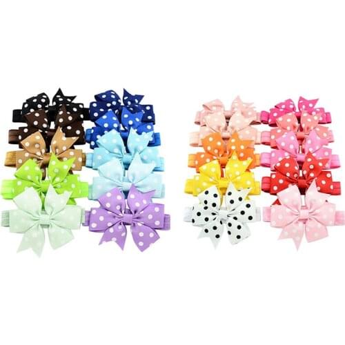 10Pcs Baby Girl Headband Lace Headwear Elastic Hair Band Hairband Headdress New