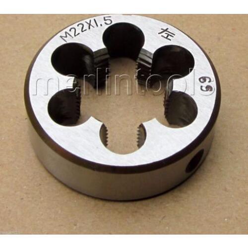 22mm x 1.5 Metric Left hand Die M22 x 1.5mm Pitch