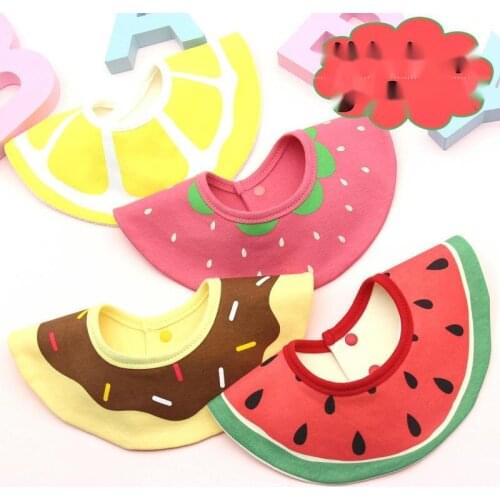 Baby Bibs Waterproof 360 Degree Flower Shape Stuff For Newborns Boy Girl Feeding Burp Cloth Saliva Towel Infant Apron