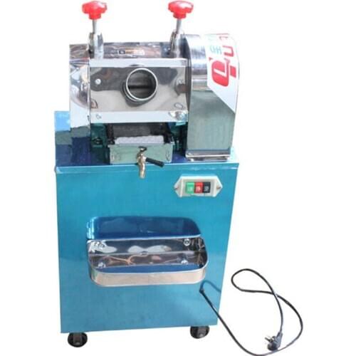 Electric Cane Squeezer Machine Stainless Steel Sugarcane Juicer Vertical Cane Juice Pressing Machine Sugarcane Mill MST-GZ40